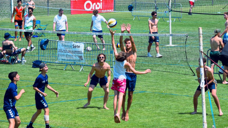 Volleyball: at the Louis-Michel stadium, the traditional "greening" of Arago de Sète