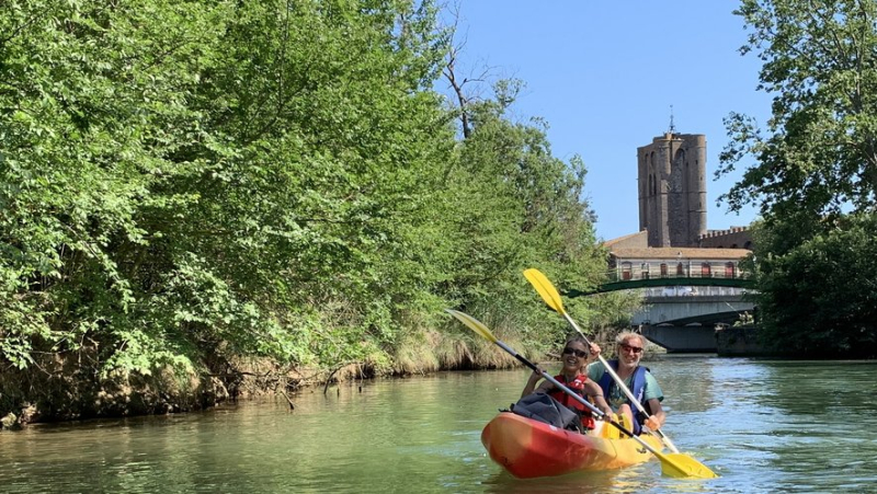 Discover the city and its surroundings differently thanks to a canoe-kayak