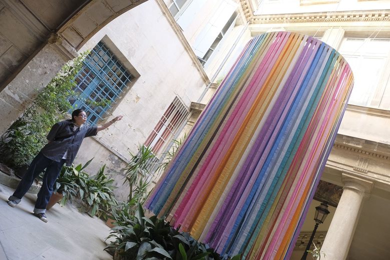 Les cours des hôtels particuliers s’animent avec le festival des Architectures Vives à Montpellier