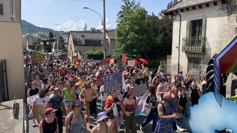 The third Lozère Pride March is organized in Mende on Saturday June 29