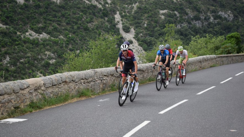 Cyclosportive: at L’Espérou, victory by half a wheel for Lozérien Damien Albaret