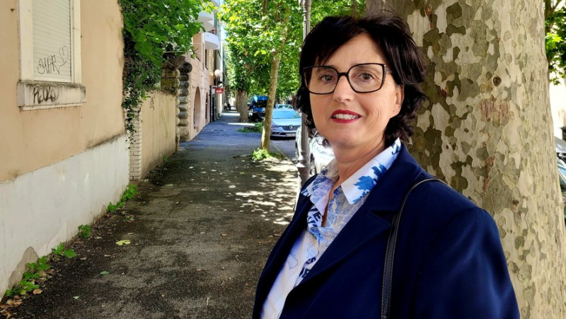 "Nous sommes à la croisée des chemins", estime Nadia El Okki, candidate Renaissance aux élections législatives sur la 4e circonscription du Gard