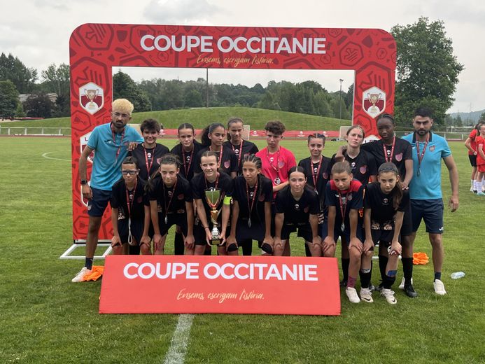 The Biterroises unfortunate finalists in the Coupe d’Occitanie U18 and U15