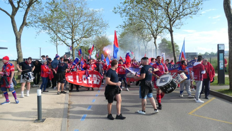 ASBH: relive in photos the long journey of ASBH supporters to Vannes