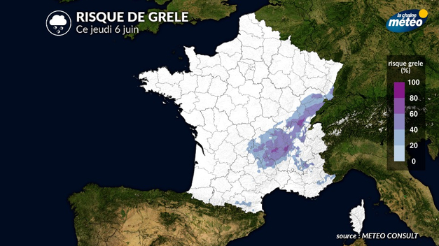 Weather: the deterioration is confirmed this Thursday, June 6, Aveyron and Lozère threatened by hailstorms