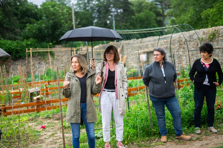 La ville de Millau inaugure son troisième jardin partagé à Cantarane