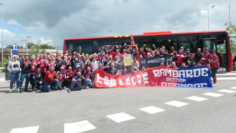 ASBH: relive in photos the long journey of ASBH supporters to Vannes