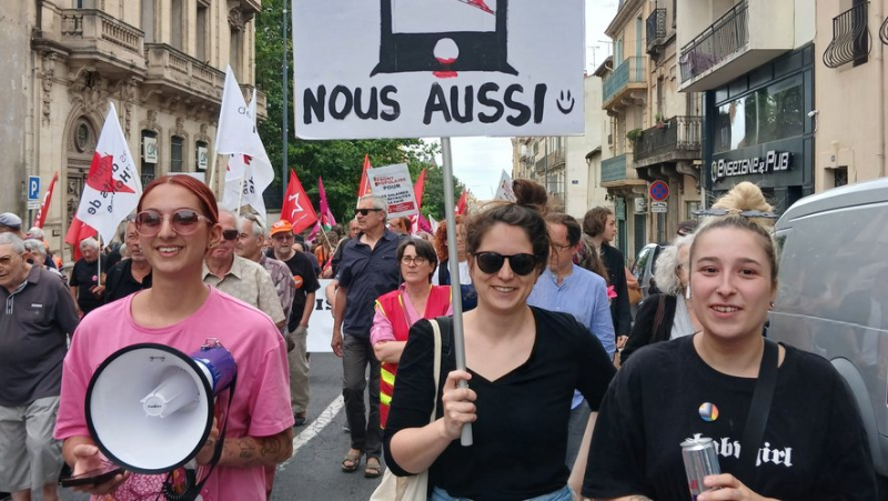 Nearly 1,500 people united against the National Rally in Béziers