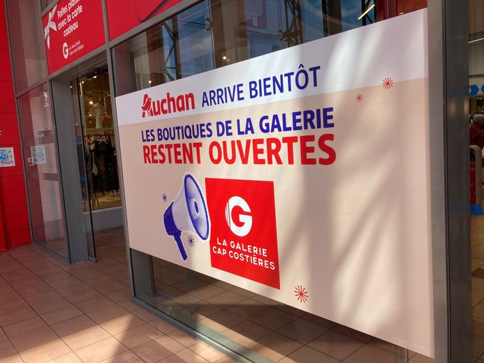 After Géant Casino, the Nîmes Cap Costières shopping center is preparing to welcome Auchan