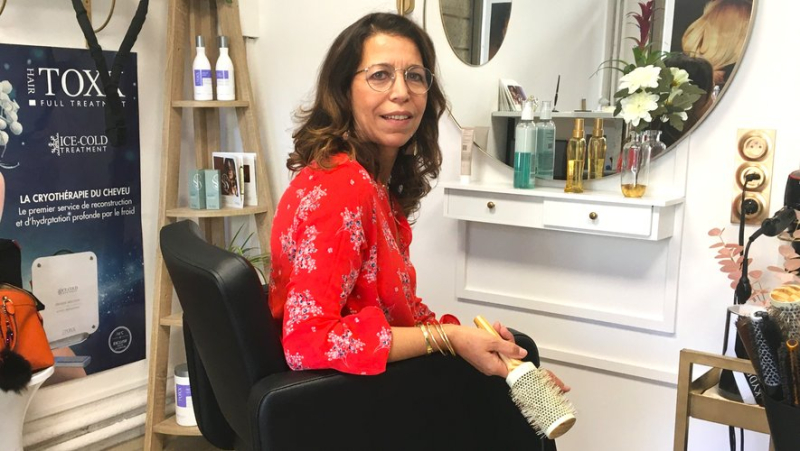 Assia chose natural above all for the hair of the Alésiennes
