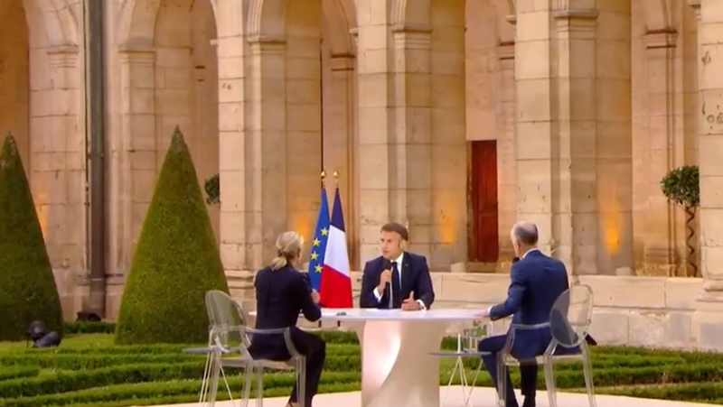 DIRECT. Emmanuel Macron on the 8 p.m. news: situation in Gaza, aid to Ukraine… follow the President’s intervention
