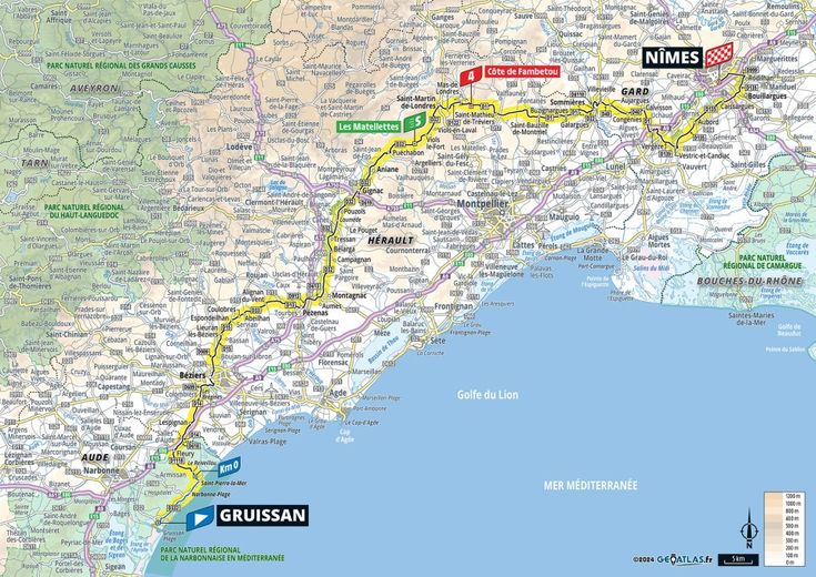 Route in the Gard, arrival in Nîmes, entertainment: what does the Tour de France stage on July 16 ? have in store for us?