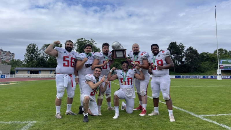 American football: the Centurions de Nîmes champions of France in Division 3!