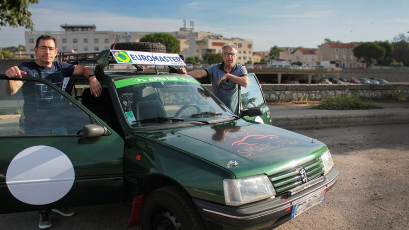 An Alpine rally without a timer, in a Peugeot 205, on the road to friendship!