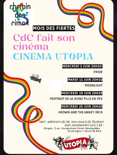 Au mois de juin, l'association "Chemin des Cimes" fait son cinéma en partenariat avec Utopia