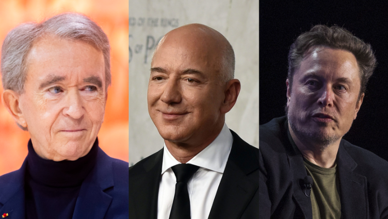TRUE OR FALSE ? Bernard Arnault, Elon Musk or Jeff Bezos who is really the richest man in the world ?