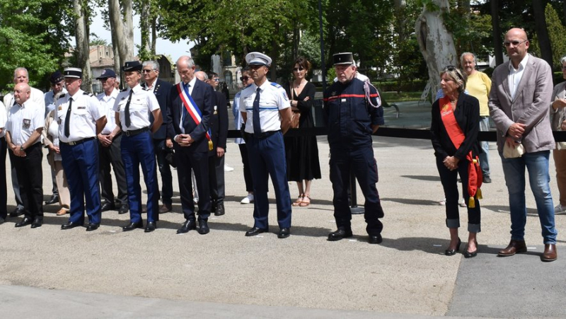 A Lunel, le candidat Bort joue les mauvais élèves et crée la tension lors de la cérémonie du 18 juin