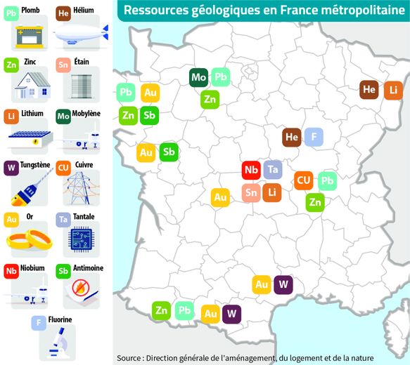 CASE. Lithium, gallium, tantalum... when France is re-interested in the mineral wealth of its subsoil