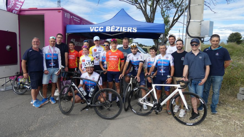 The VCC Béziers monopolizes the podiums in the departmental and regional championships