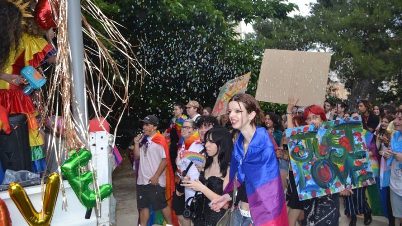 “We march to demand new rights”: the 3rd Pride of Béziers brought together some 300 to 400 people