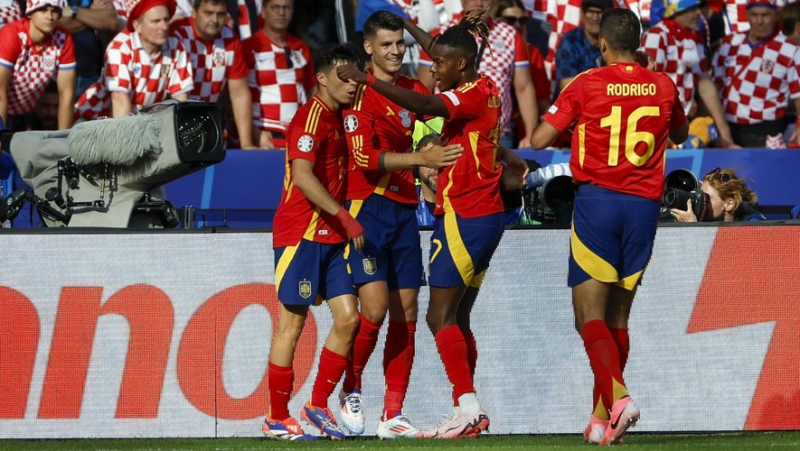 VIDEO. Euro 2024: Spain hits a big start by correcting Croatia in the first shock of the competition