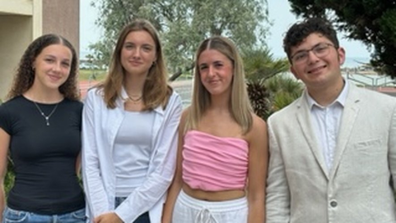 Four high school students from Joliot-Curie in Sète take and pass the Sciences Po Paris entrance exam