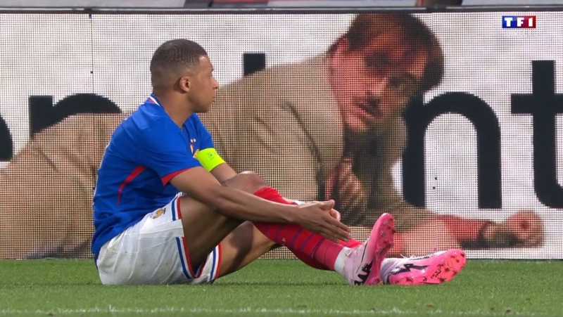 VIDEO. Kylian Mbappé surprised by an advertisement in the middle of a France Luxembourg match, the sequence goes viral on social networks