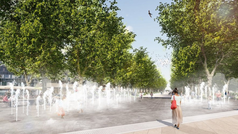 Choirs, jazz and electro: the new fountains of the Esplanade inaugurated with music this Friday, June 21, in Montpellier