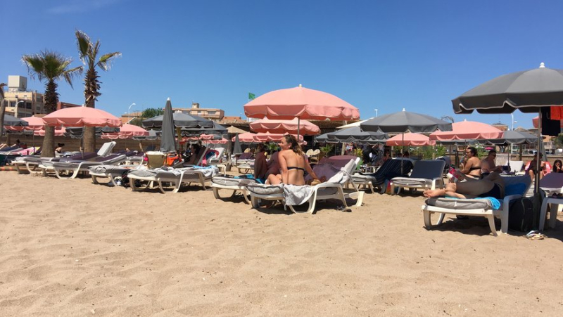 À Valras-Plage, les plagistes doivent encore patienter avant de s’installer