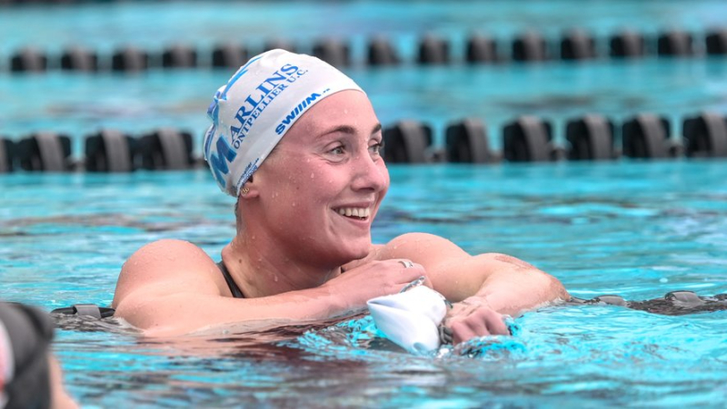 Montpellier&#39;s Anastasiia Kirpichnikova, French champion in the 400m freestyle