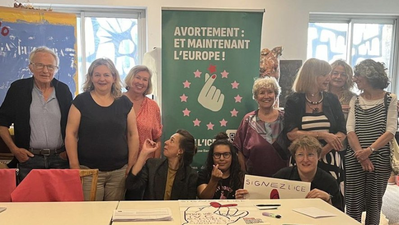 "Pour l'IVG et contre l'extrême droite" : le mouvement "Ma Voix, Mon choix" a fait étape à Beaucaire
