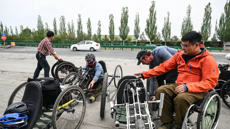 "I felt like I was as fast as a machine: China offers more affordable bikes for disabled cyclists