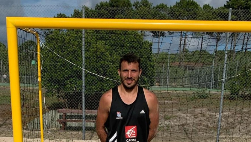 Beach handball: Benjamin Gallego, an active retiree