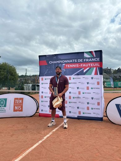 Wheelchair tennis: and three for Compsois Guilhem Laget