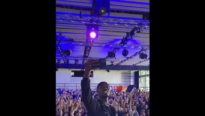 VIDEO. Euro 2024: “I miss you”, when Paul Pogba visits the supporters of the French team gathered in Düsseldorf before France-Belgium
