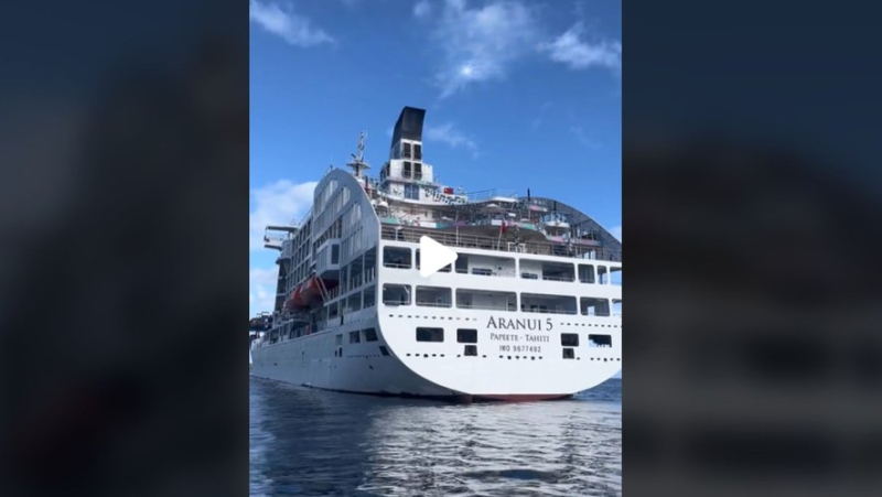 VIDEO. Paris 2024 Olympics: a cruise ship as an Olympic village… in Tahiti, surfers are housed in a floating hotel