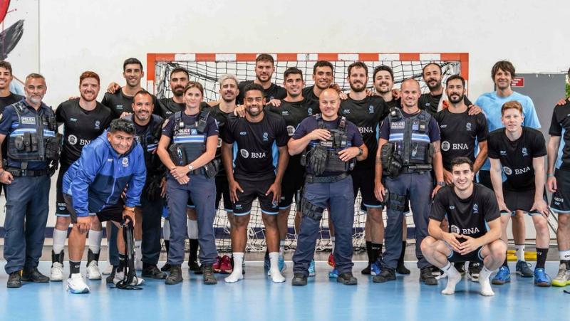 Handball: and Viva Argentina at Grau!