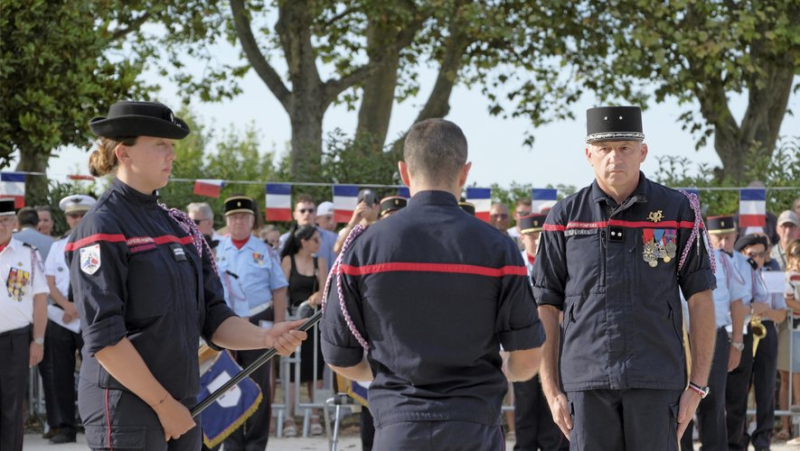 IN IMAGES, IN PICTURES. Relive the traditional taking of arms at Peyrou which opened the July 14 festivities in Montpellier