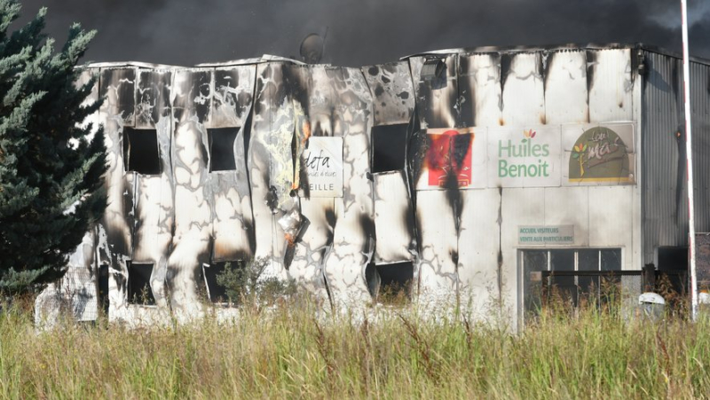 Accidental cause retained for the fire at the Benoît oil mill, in Saint-Christol-lez-Alès