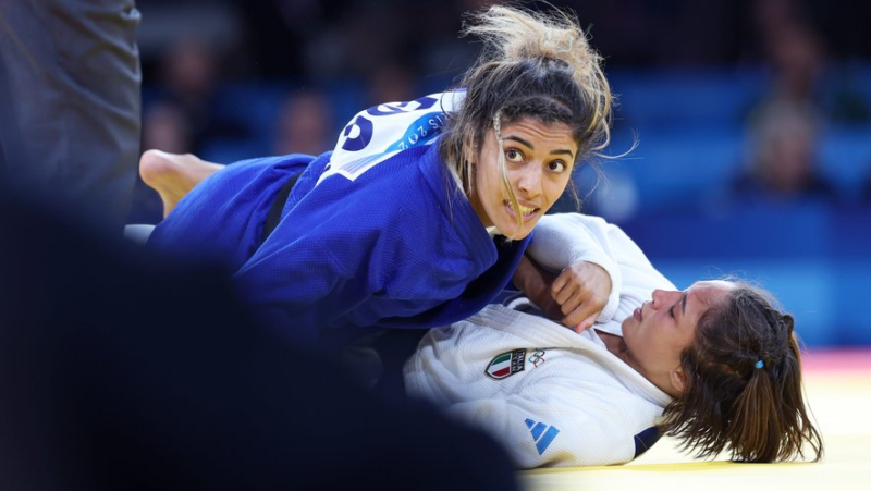 VIDEO. Shirine Boukli wins bronze at the 2024 Paris Olympics: "It&#39;s the first for me and France so I hope to start the counter properly"