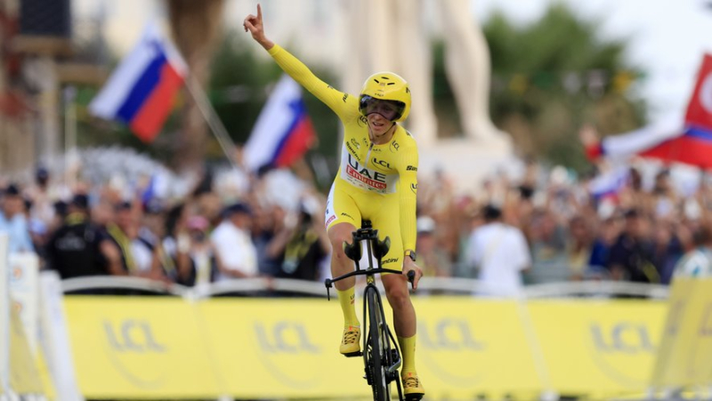 Tour de France, 21st stage: even in the time trial, Tadej Pogacar humiliates his opponents, sealing his third Tour