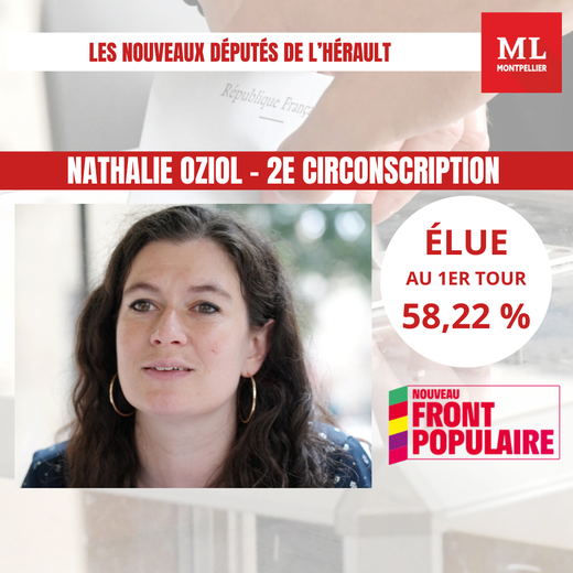 Legislative elections in Hérault: identity, political color, percentage of votes... who are the new deputies of the department ?