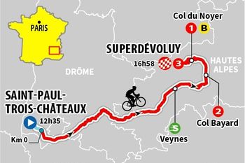 Tour de France 2024: discover the profile and timetables of the 17th stage, intended for adventurers