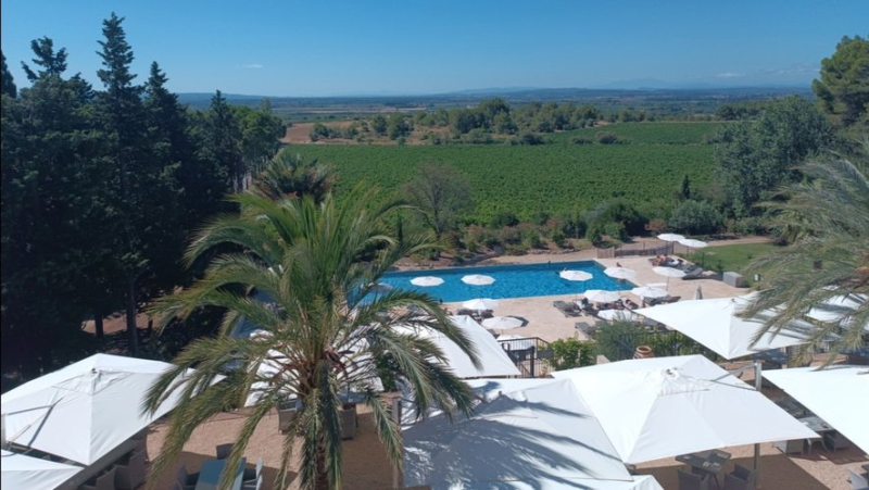 In the Béziers region, Les Carasses, a fine example of the transformation of a castle into a high-end tourist destination