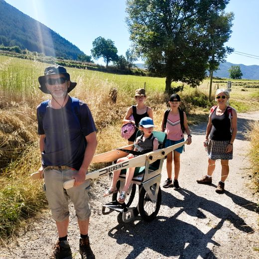 Hiking made accessible thanks to the Bécasine at the Millau Grands Causses tourist office