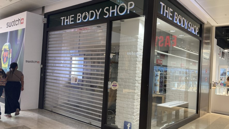 “It is with a heavy heart…”: The Body Shop closed its doors by leaving a little note to its customers