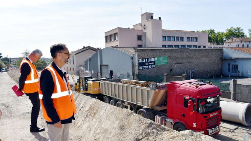 Béziers station: boost on the construction site of the multimodal exchange hub