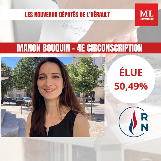 Legislative elections in Hérault: identity, political color, percentage of votes... who are the new deputies of the department ?