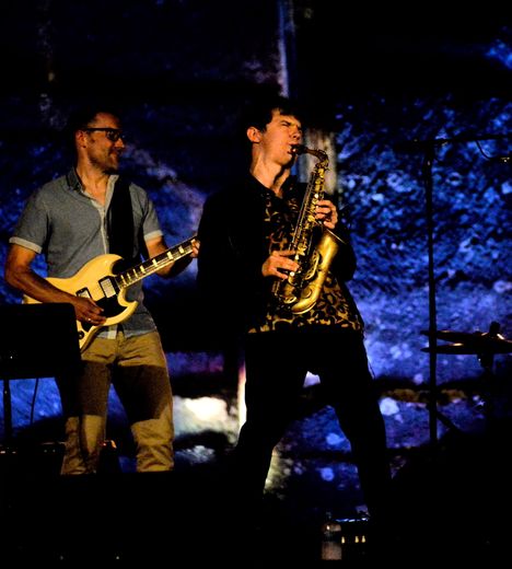 Jakob Manz, saxophoniste allemand de 23 ans, formidable révélation du festival Jazz à Junas