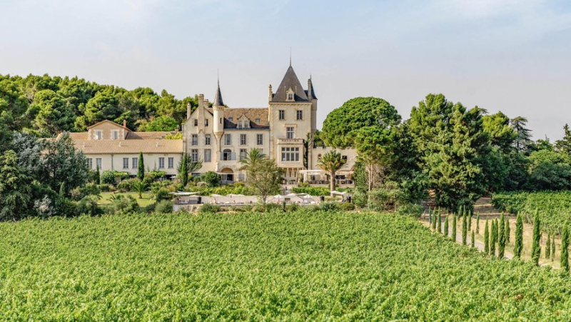 In the Béziers region, Les Carasses, a fine example of the transformation of a castle into a high-end tourist destination